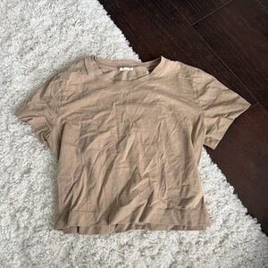 Wilfred Free Cropped Loose Fit Baby Tee from Aritzia